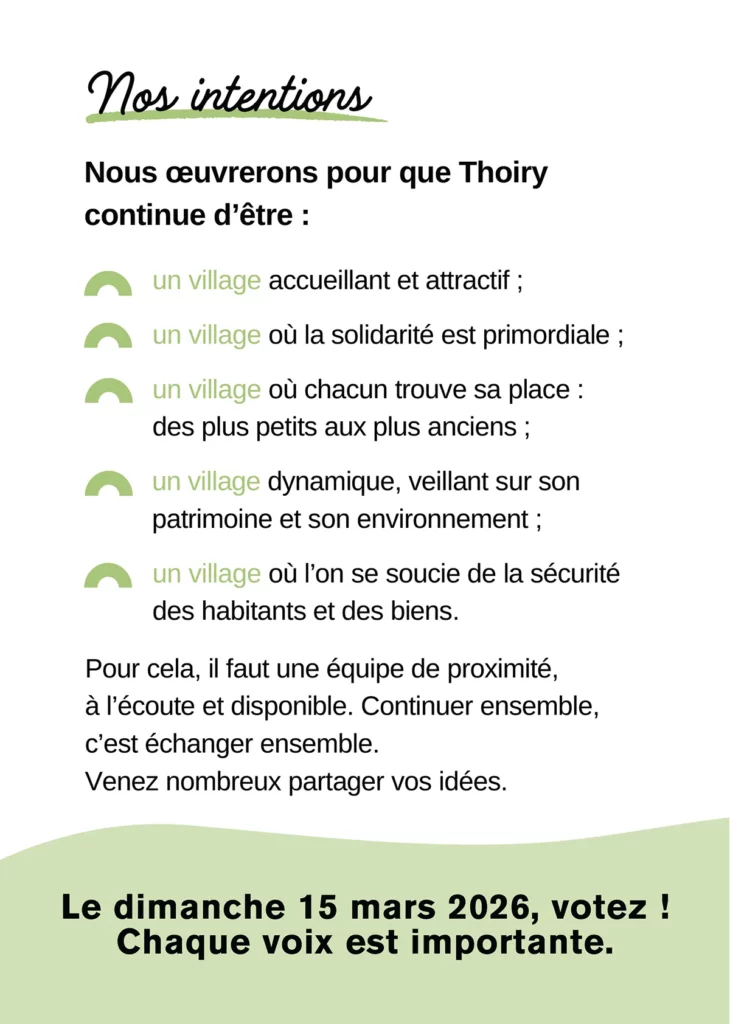 Anne Frelut-N’Diaye - Élections municipales Thoiry