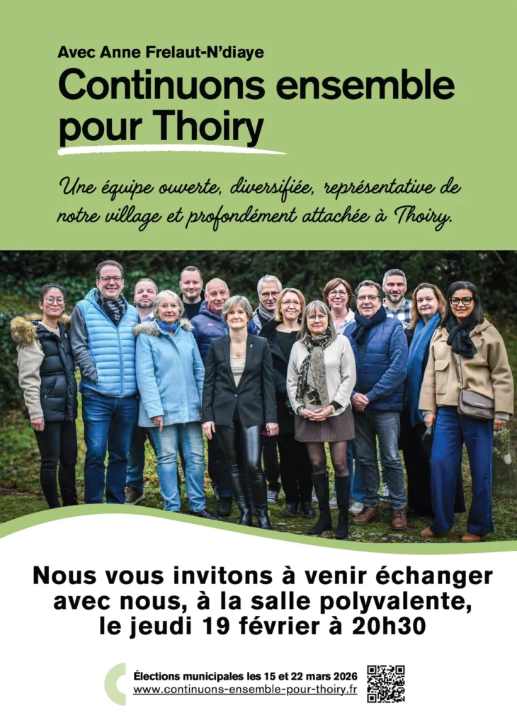 Élections municipales Thoiry Anne Frelut-N’Diaye